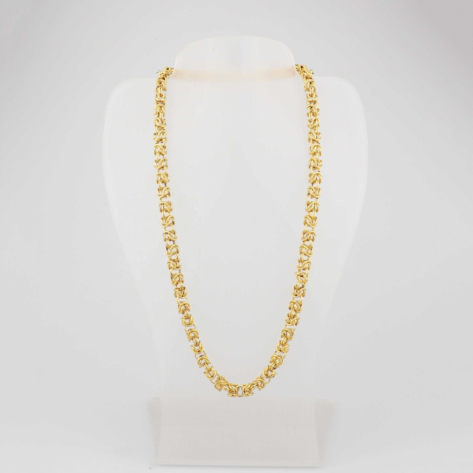 Wholesale hip hop style fashion jewelry 18k gold-plated necklace jewelry men's and women's necklaces